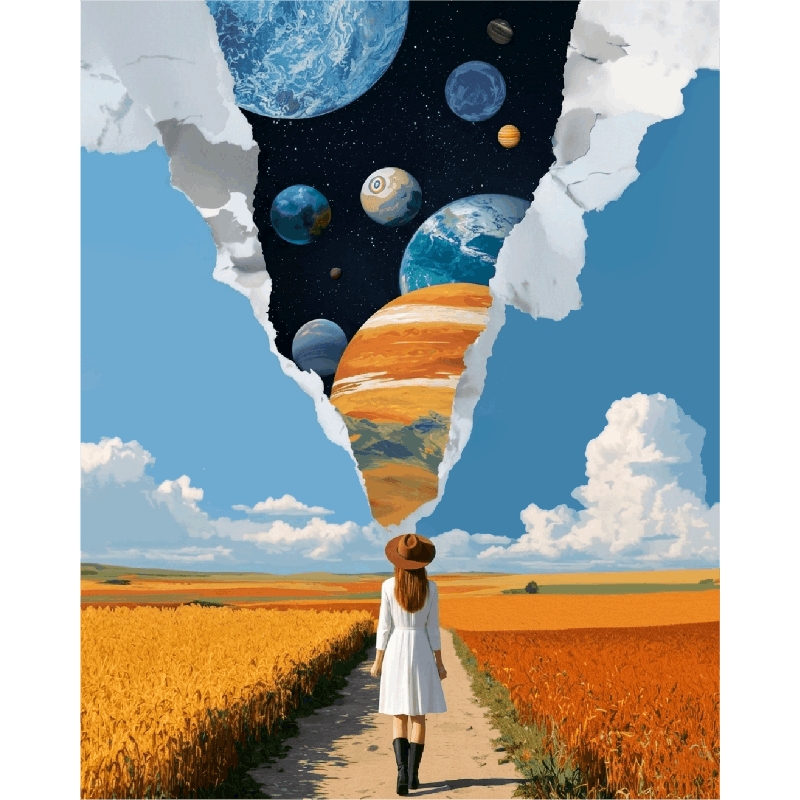 Verwondering - Diamond Painting