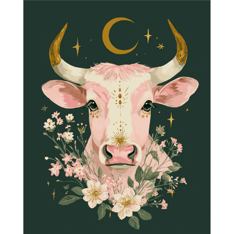 Stier - Diamond Painting