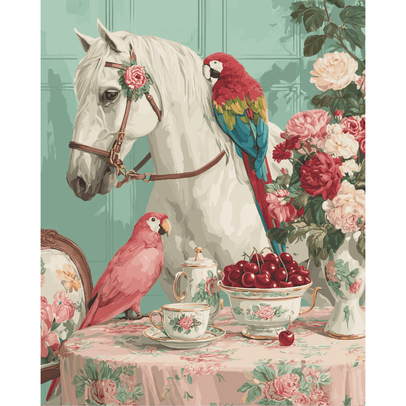 Tuindroom - Diamond Painting