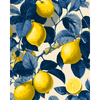 Botanisch blauw - Diamond Painting