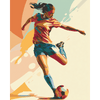 Voetbal energie - Diamond Painting