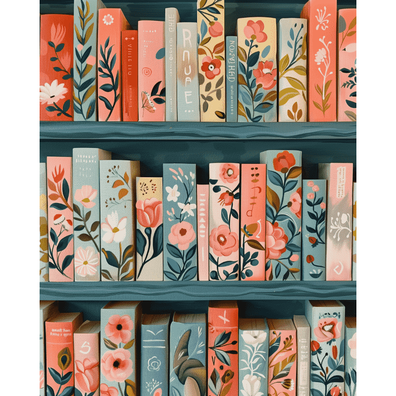 Bloemenverhalen - Diamond Painting