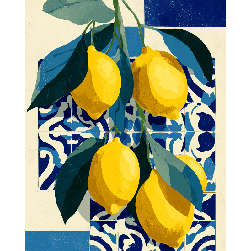 Mediterrane citrus - Diamond Painting