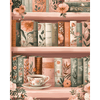 Bloeiende bibliotheek - Diamond Painting