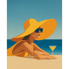 Drankje op het strand - Diamond Painting