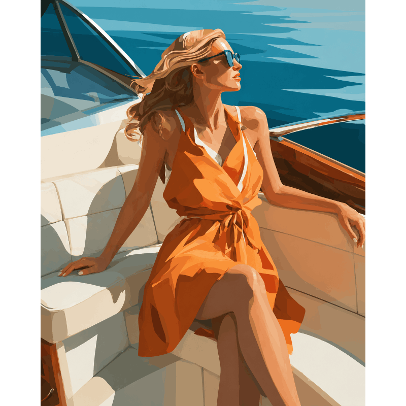Bon voyage - Diamond Painting