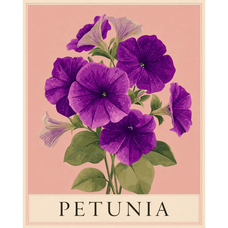 Petunia - Diamond Painting
