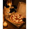 Pizza kat - Diamond Painting