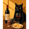 De gokker kat - Diamond Painting