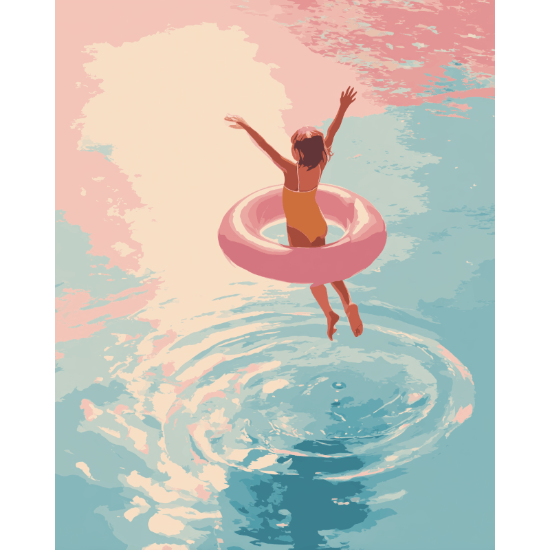 Kindertijd - Diamond Painting