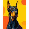 Doberman - Diamond Painting