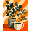 Meer espresso - Diamond Painting