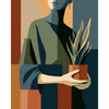 Botanisch evenwicht - Diamond Painting