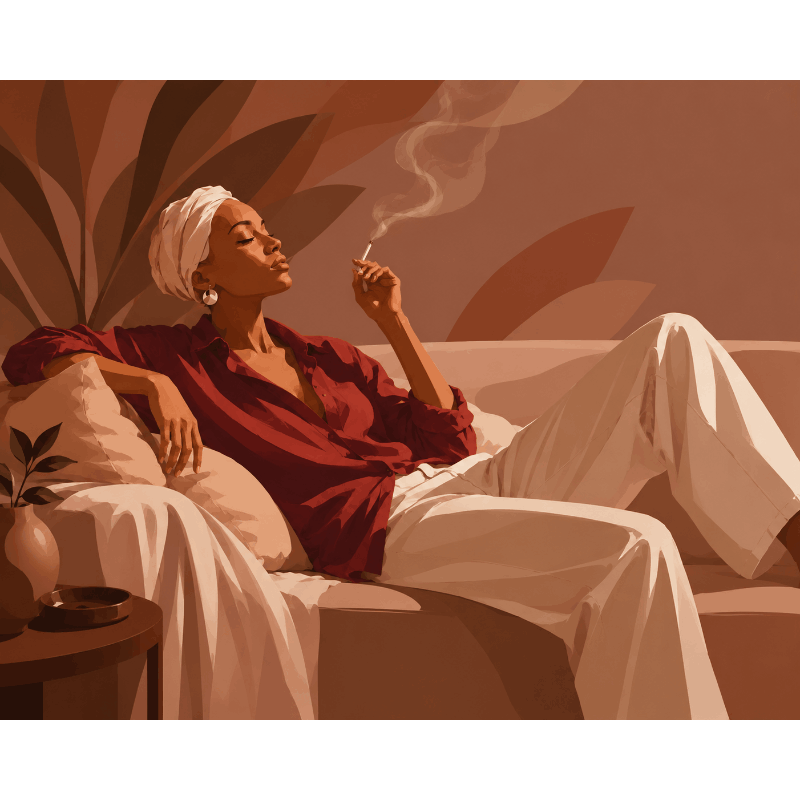 Middernacht lounge - Diamond Painting