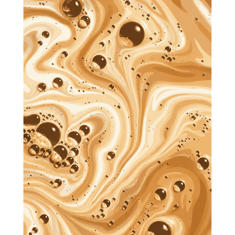 Mocha sfeer - Diamond Painting
