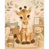 Kleine giraf - Diamond Painting
