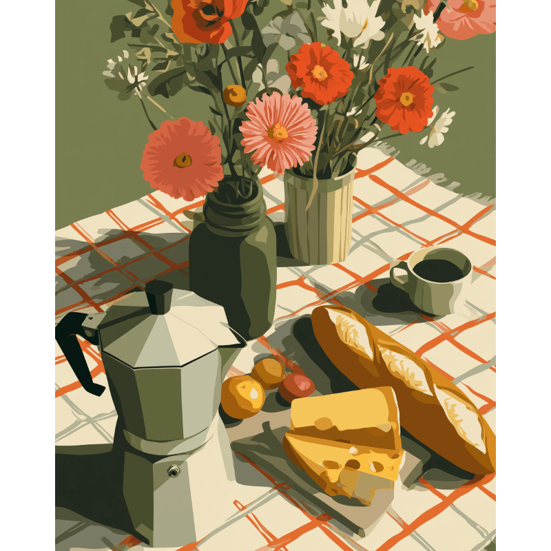 Picknicktijd - Diamond Painting
