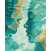 Vloeibare geliefden - Diamond Painting