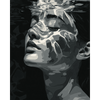 Drijvend in noir - Diamond Painting