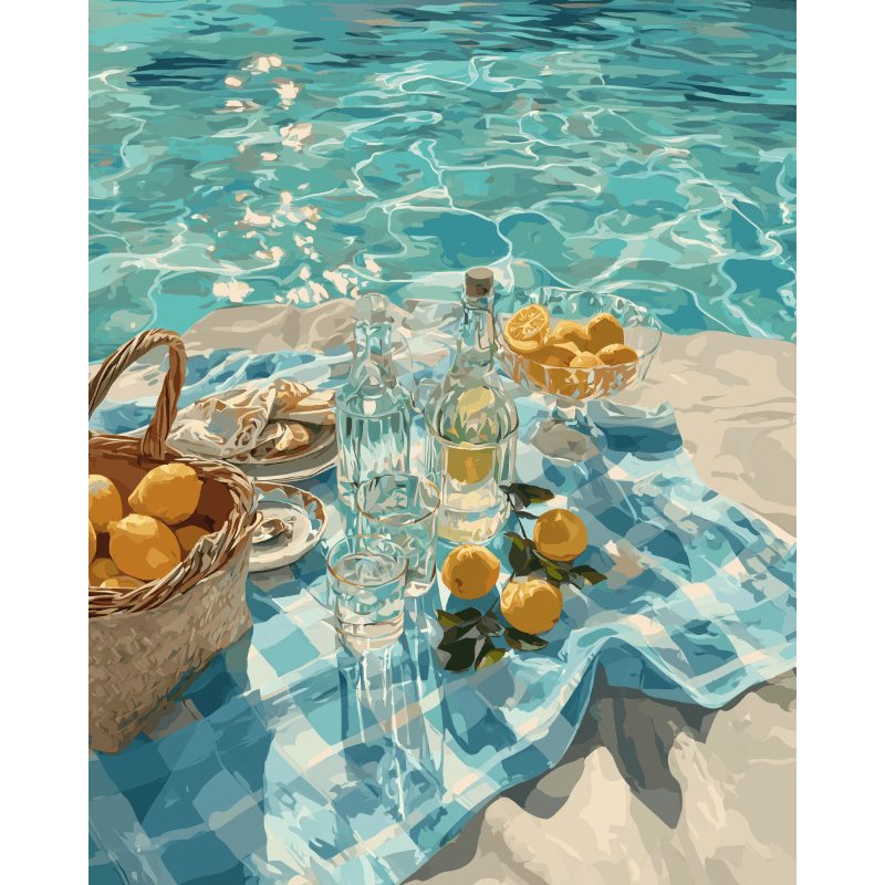 Kust dagdromen - Diamond Painting