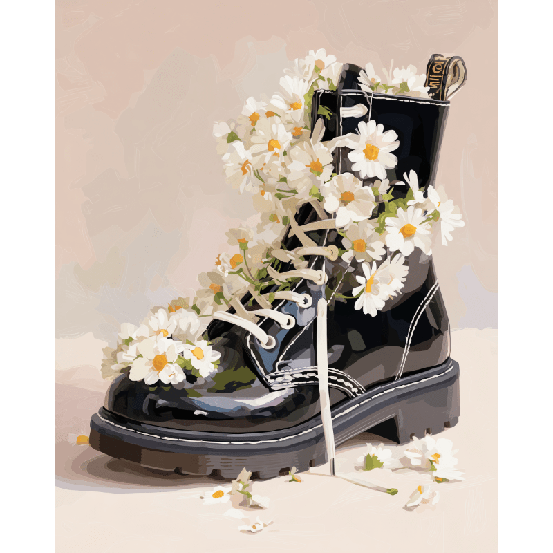 De lente in wandelen - Diamond Painting