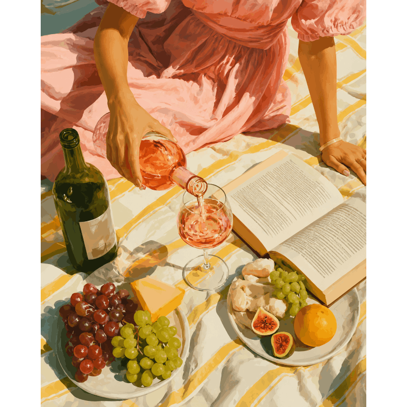 Picknick dromerij - Diamond Painting