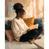 Zondagse leestijd - Diamond Painting
