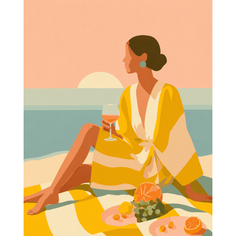 Het leven is goed - Diamond Painting