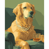 De sociale retriever - Diamond Painting