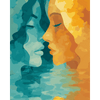Twee vrouwen - Diamond Painting