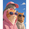 De coole kat crew - Diamond Painting