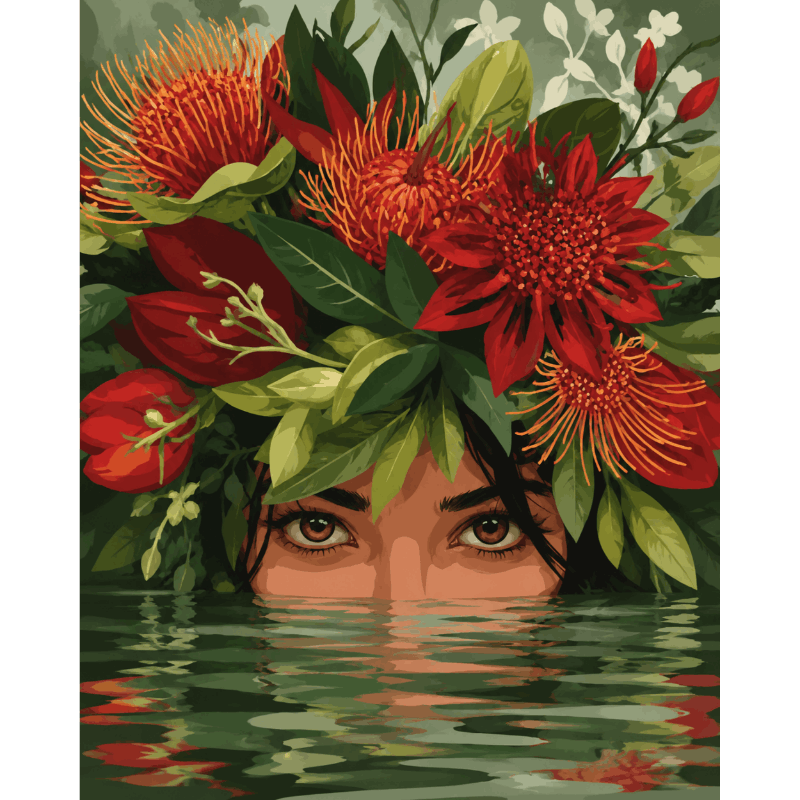 Onder de tropen - Diamond Painting
