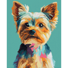 Portret van yorkshire - Diamond Painting