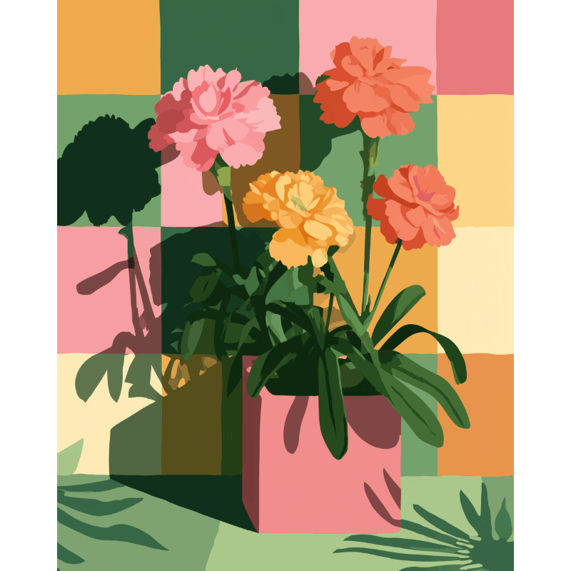 Matisse tuin - Diamond Painting