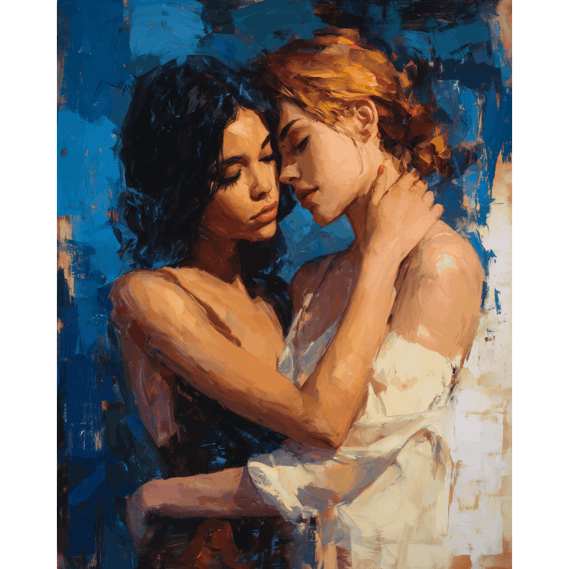 Verboden liefde - Diamond Painting