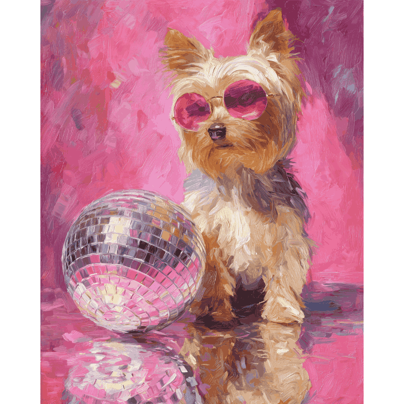 Disco lieveling - Diamond Painting