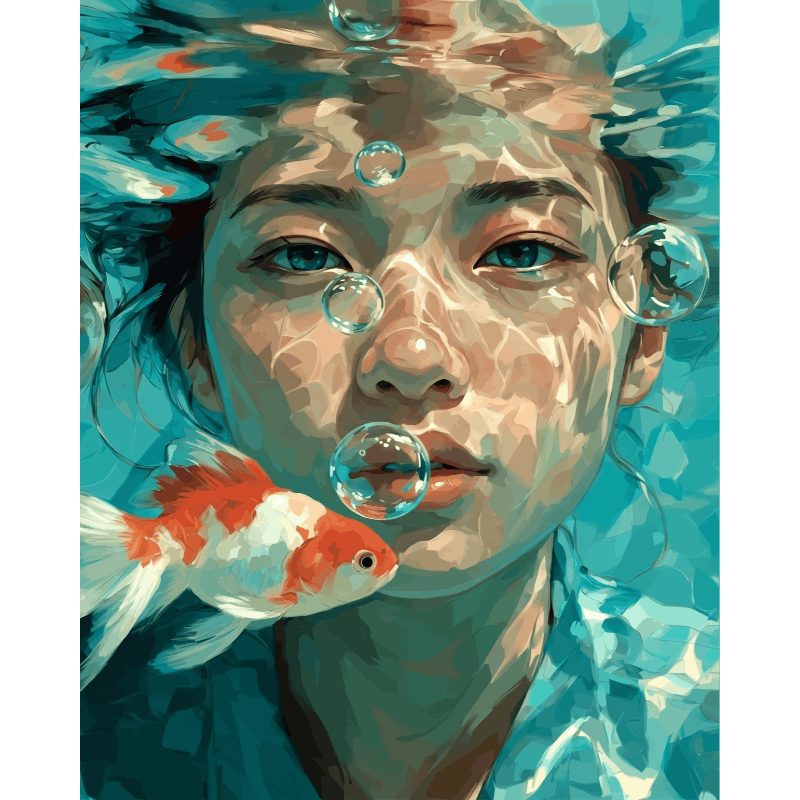 Meditatie - Diamond Painting