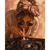 Spelen met vuur - Diamond Painting