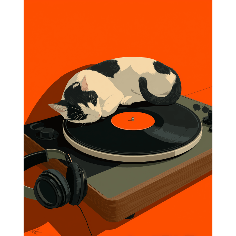 Vinyl dromen - Diamond Painting