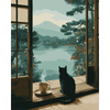 Fuji uitzicht - Diamond Painting