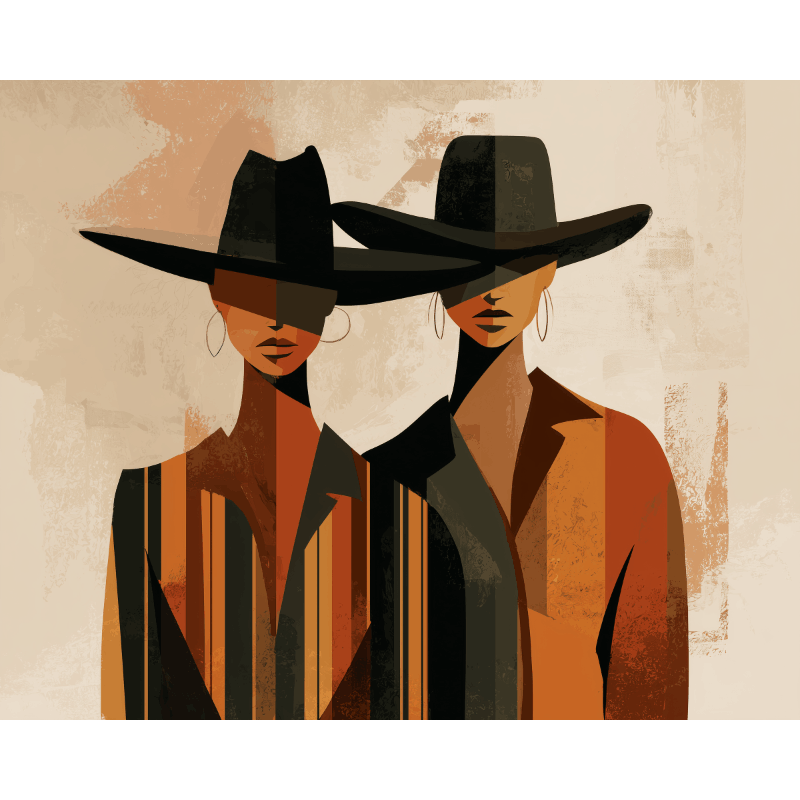 Het stille duo - Diamond Painting