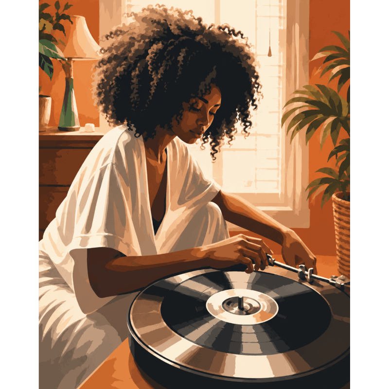 Soulful vibes - Diamond Painting