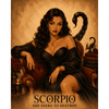 Schorpioen dame - Diamond Painting