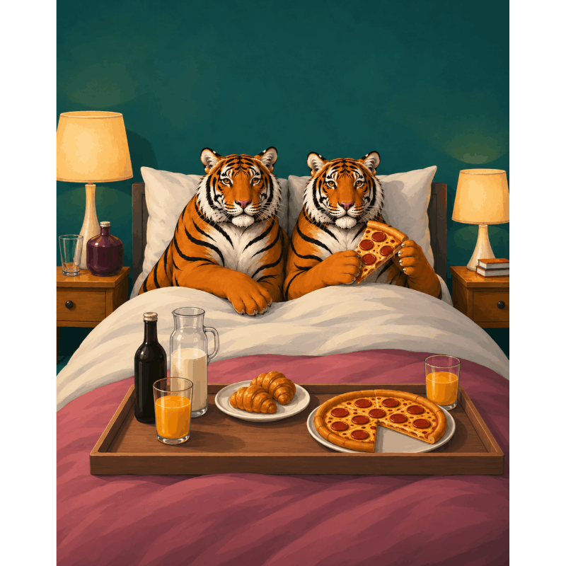 Pyjamafeest - Diamond Painting
