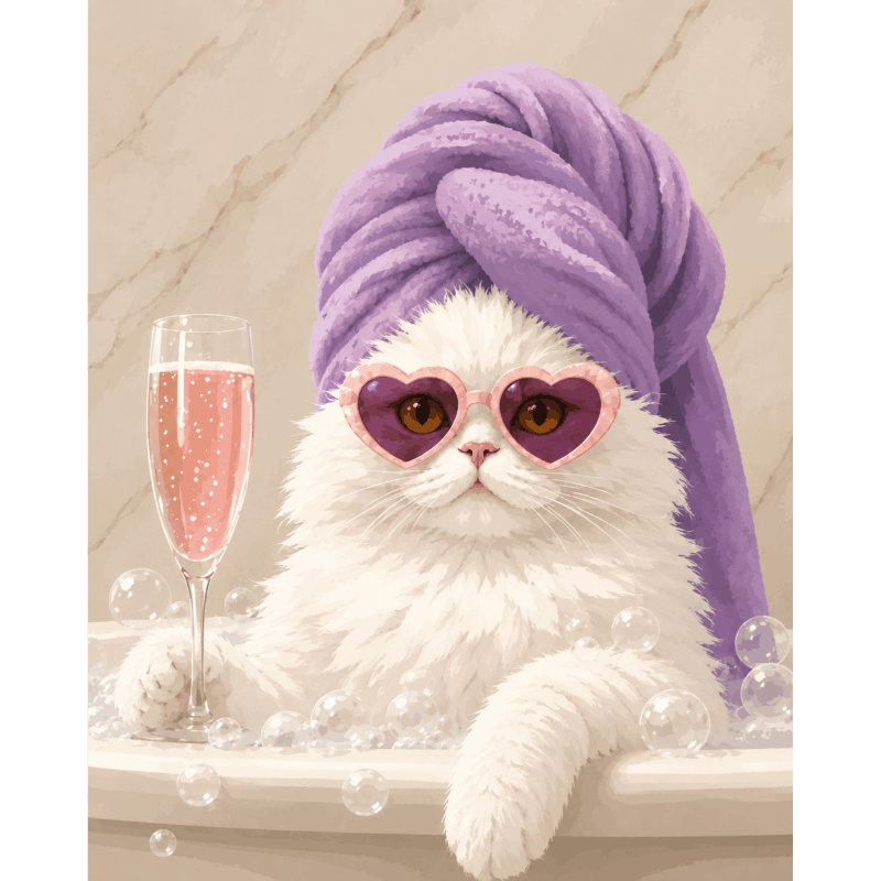 Verwende poes - Diamond Painting