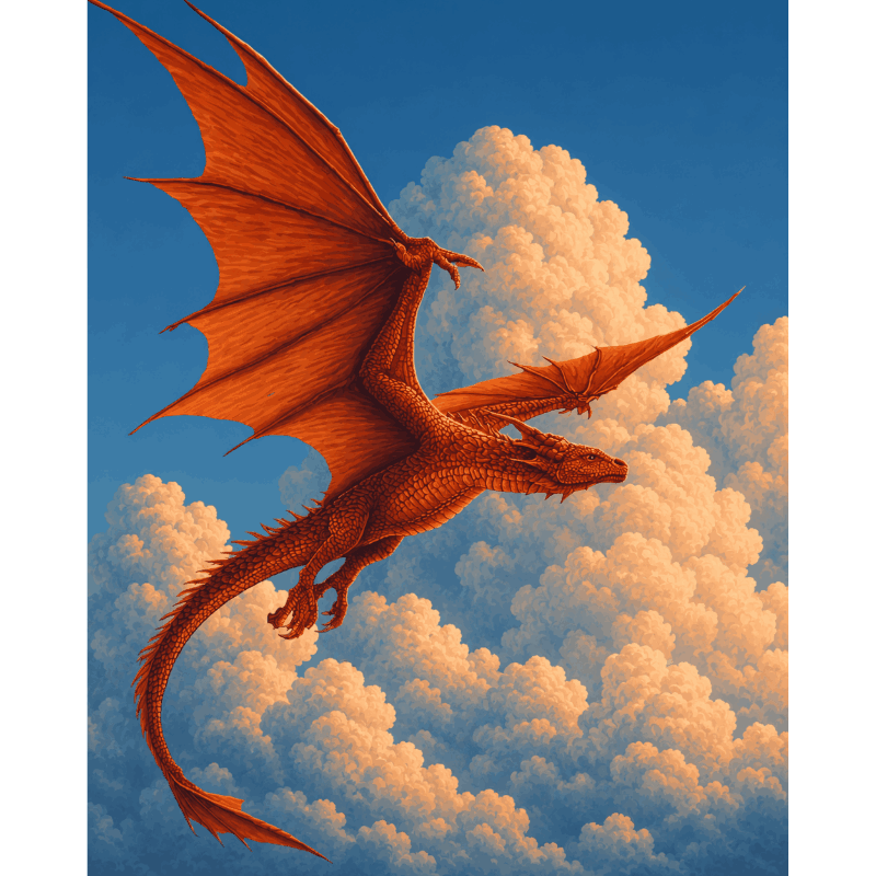 Wolkenvuur - Diamond Painting