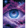 Het universum kijkt toe - Diamond Painting