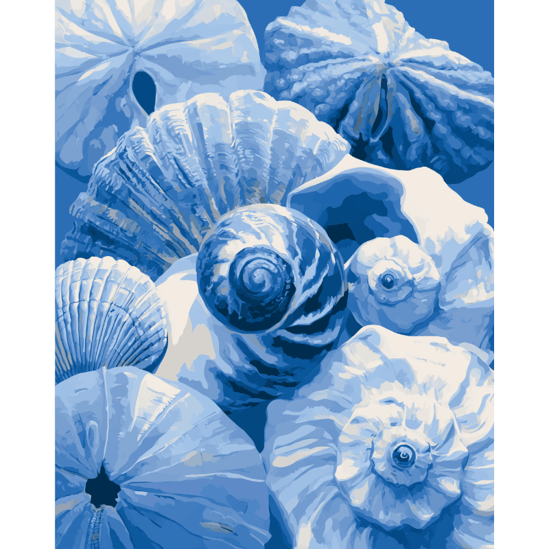 Schat van de oceaan - Diamond Painting
