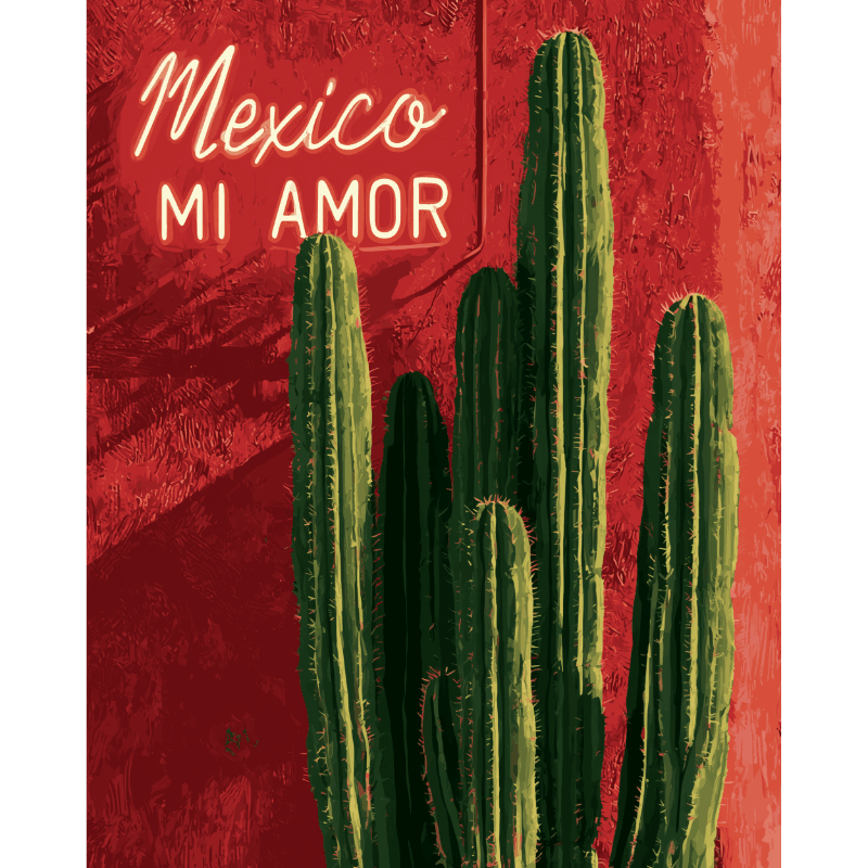 Mexico mi amor - Diamond Painting