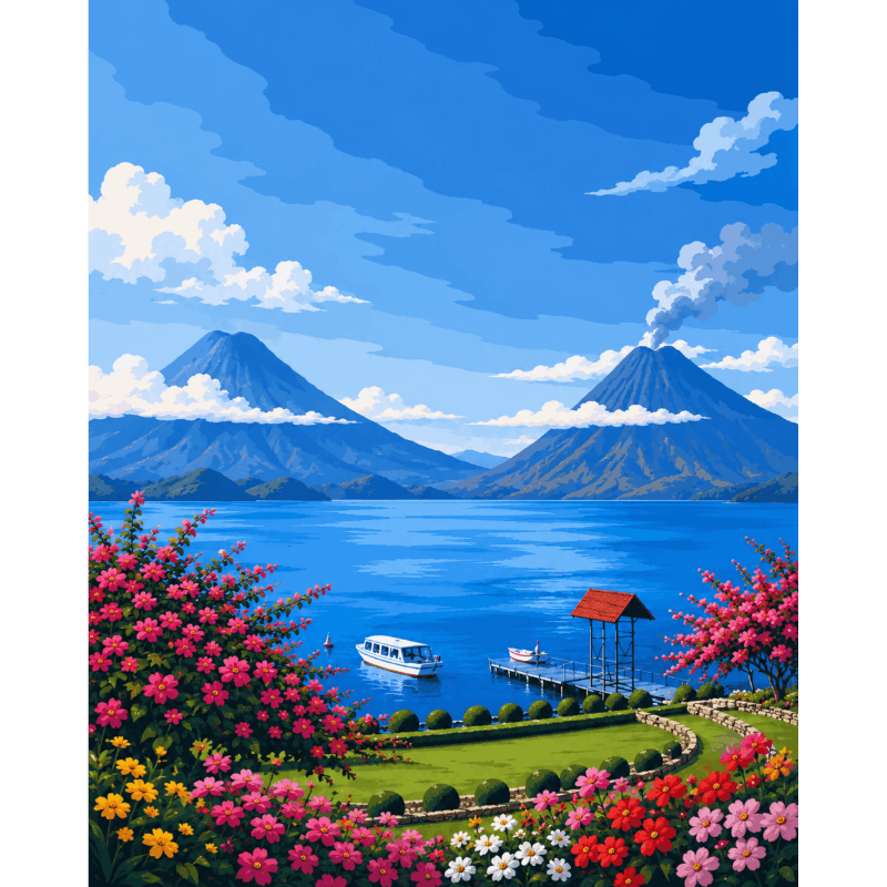 Guatemala - Diamond Painting